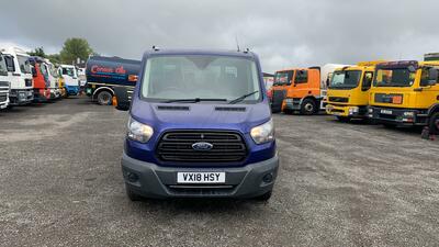 2022 FORD TRANSIT CREW CAB DROP SIDE PICK UP  - #