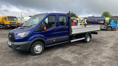 2022 FORD TRANSIT CREW CAB DROP SIDE PICK UP 