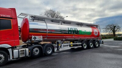 Latest Delivery - First of 2 New Magyar 37,500 LTR ADR GP Tanker Trailers for LCC / Go. 